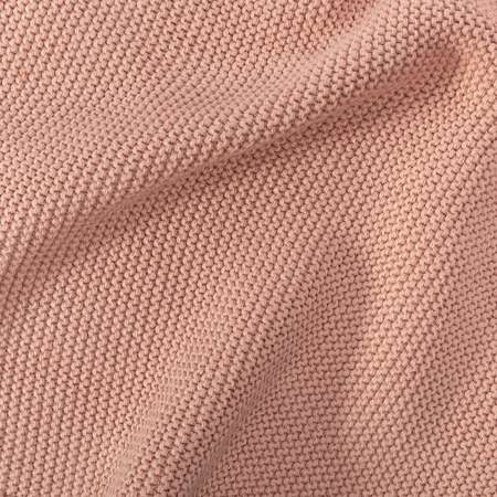 Плед LUKNO детский розовый 90 x 90 см