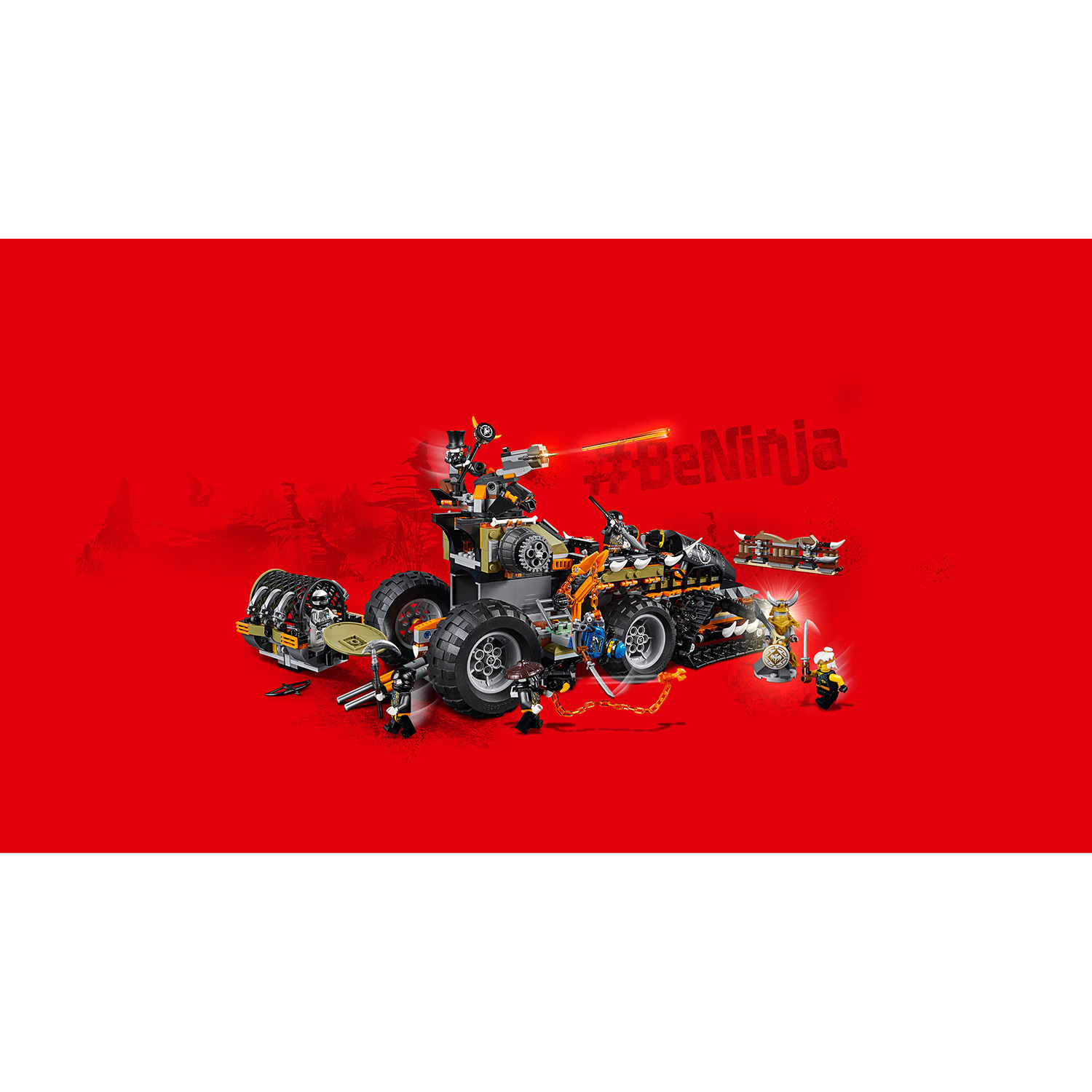 Конструктор LEGO Ninjago Стремительный странник 70654 - фото 6