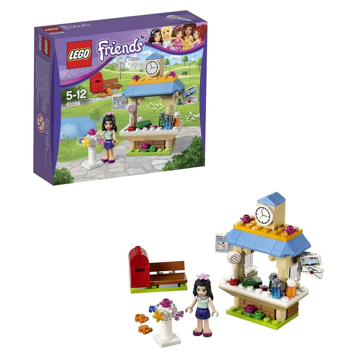 Конструктор LEGO Friends Туристический киоск Эммы (41098) - фото 1