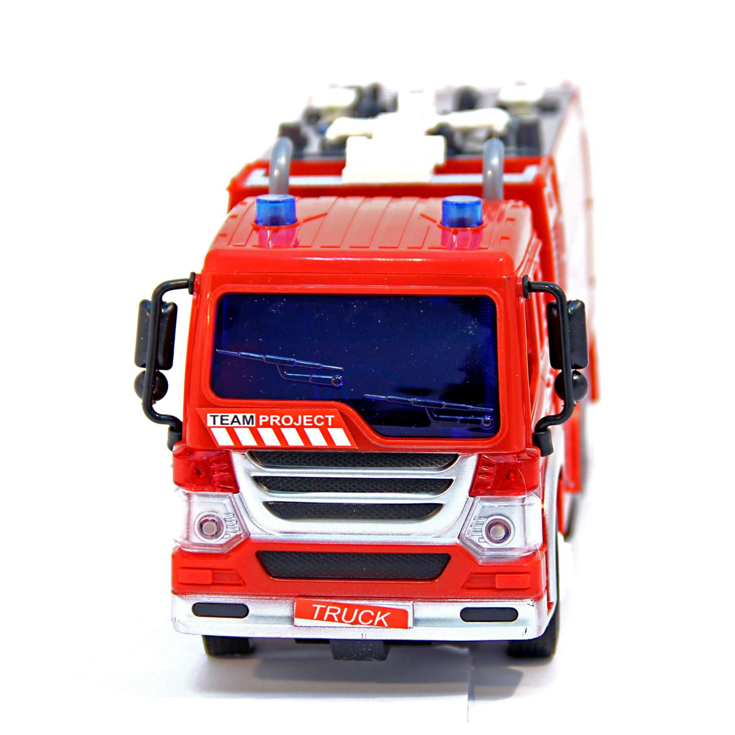 Машина радиоуправляемая Drift Грузовик-пожарная автоцистерна со звуком и светом - фото 2