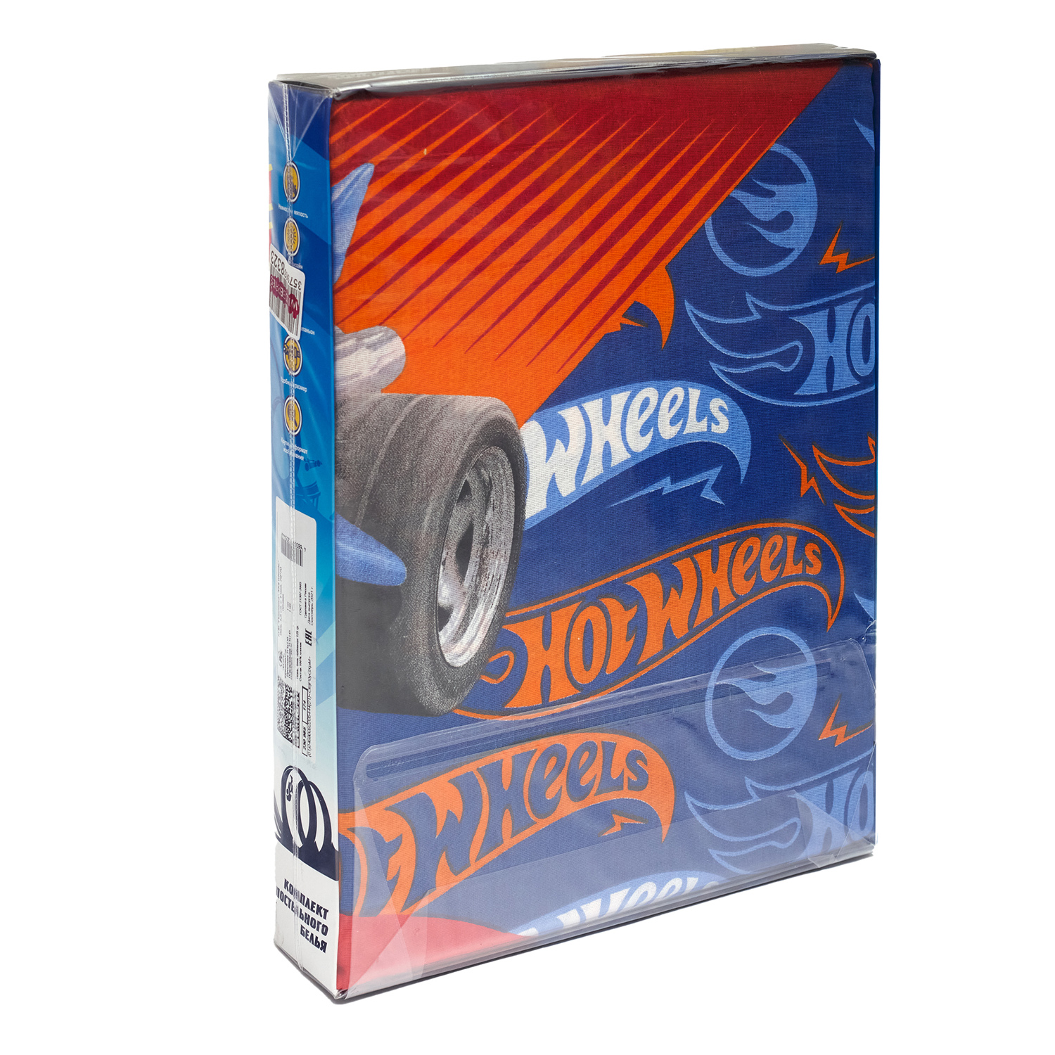 Комплект постельного белья Павлинка Hot wheels бязь 1.5 сп - фото 4