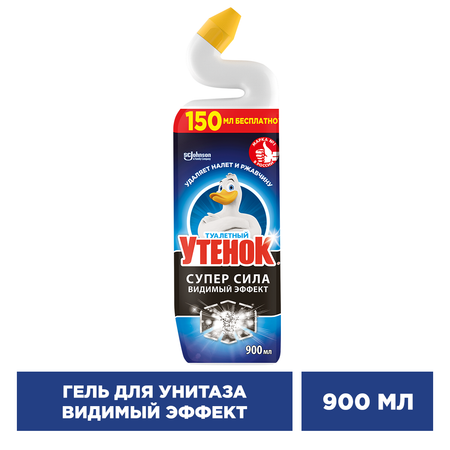 Средство чистящее для унитаза Туалетный утёнок Видимый Эффект 900 мл