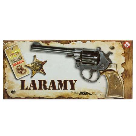 Пистолет Edison Giocattoli laramy Western 8 разрядов