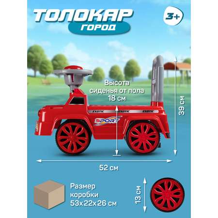 Каталка Толокар Компания Друзей машина детская Город