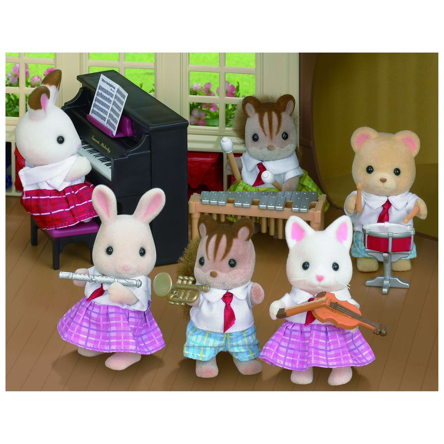 Набор Sylvanian Families Школьный оркестр 5106 - фото 4