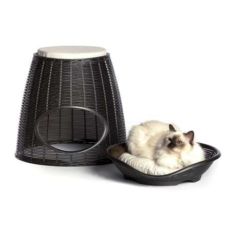 Домик для кошек Bama Pet Pasha с подушечками Коричневый 19120