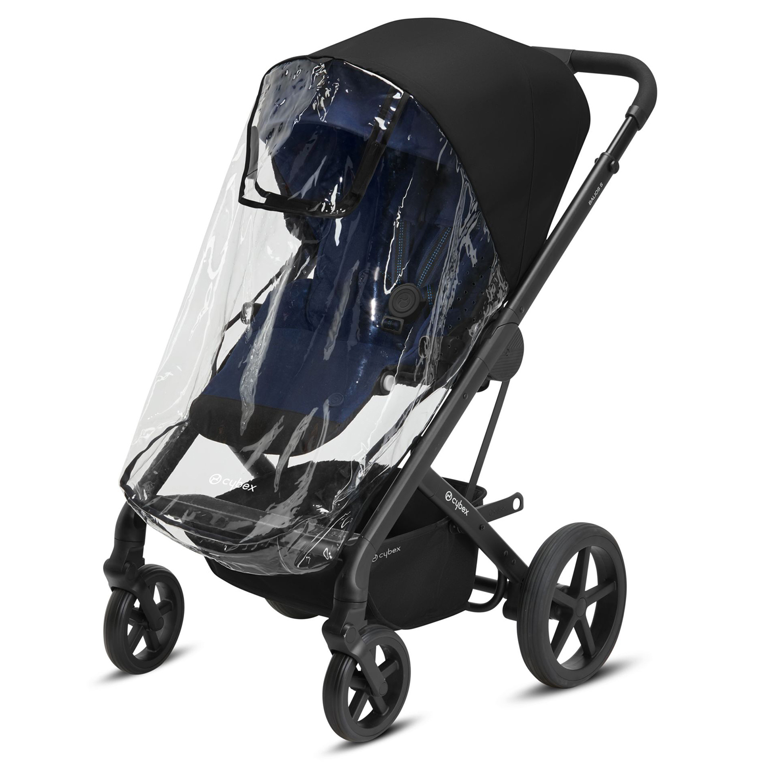 Коляска Cybex Balios S Lux BLK Navy Blue - фото 4