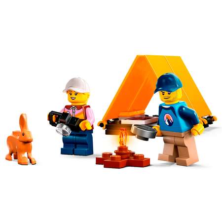 Конструктор детский LEGO City Внедорожник 4x4 для приключений 60387