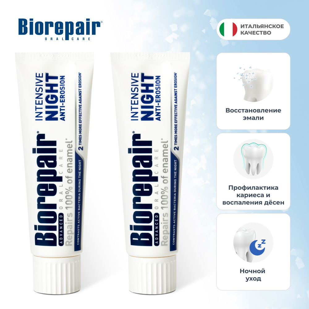 Зубная паста Biorepair Intensive Night Repair Ночное восстановление - фото 1