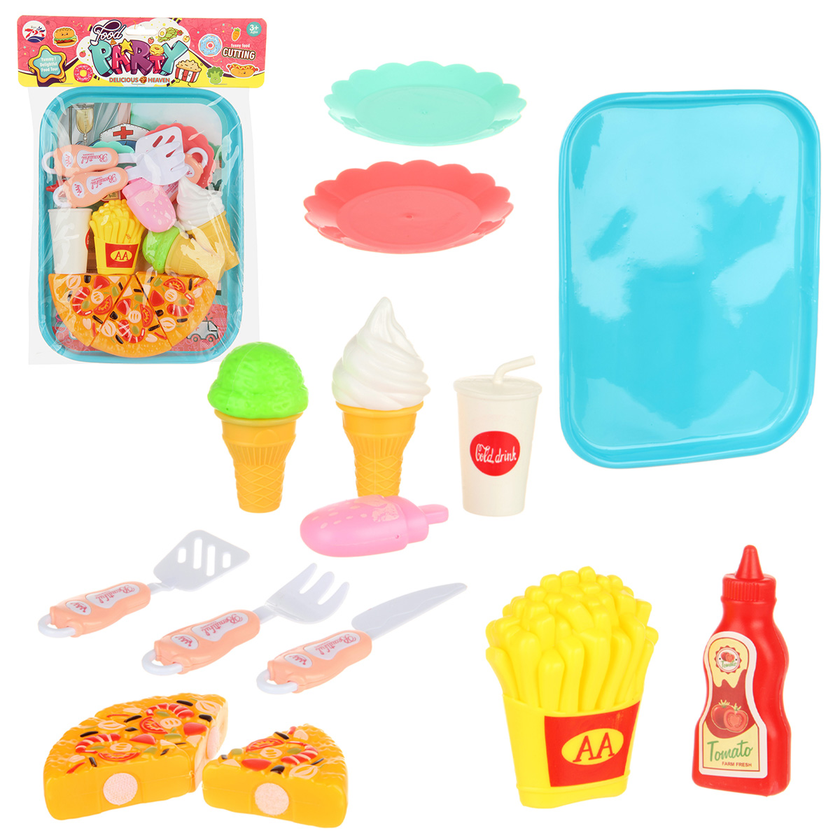 Детская посуда игрушечная Veld Co 15 предметов - фото 1