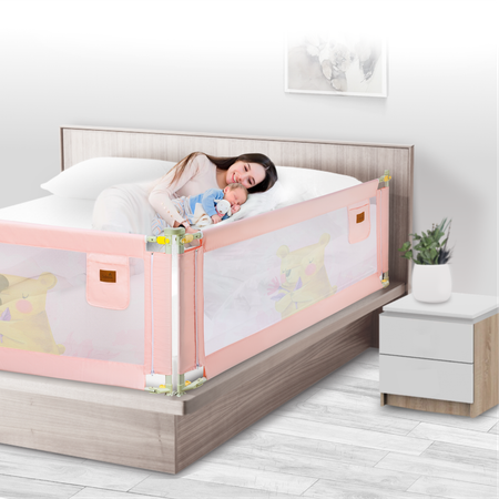 Барьер для кровати Solmax розовый 200 см
