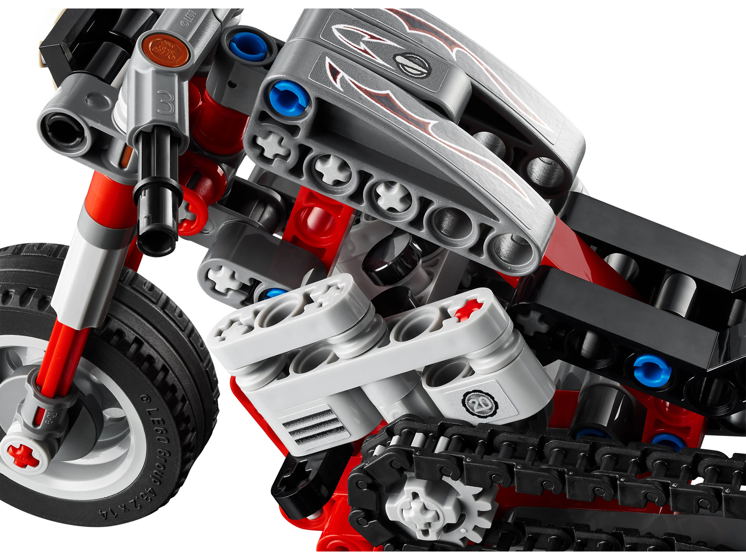 Конструктор детский LEGO LEGO Technic Мотоцикл 42132 - фото 10