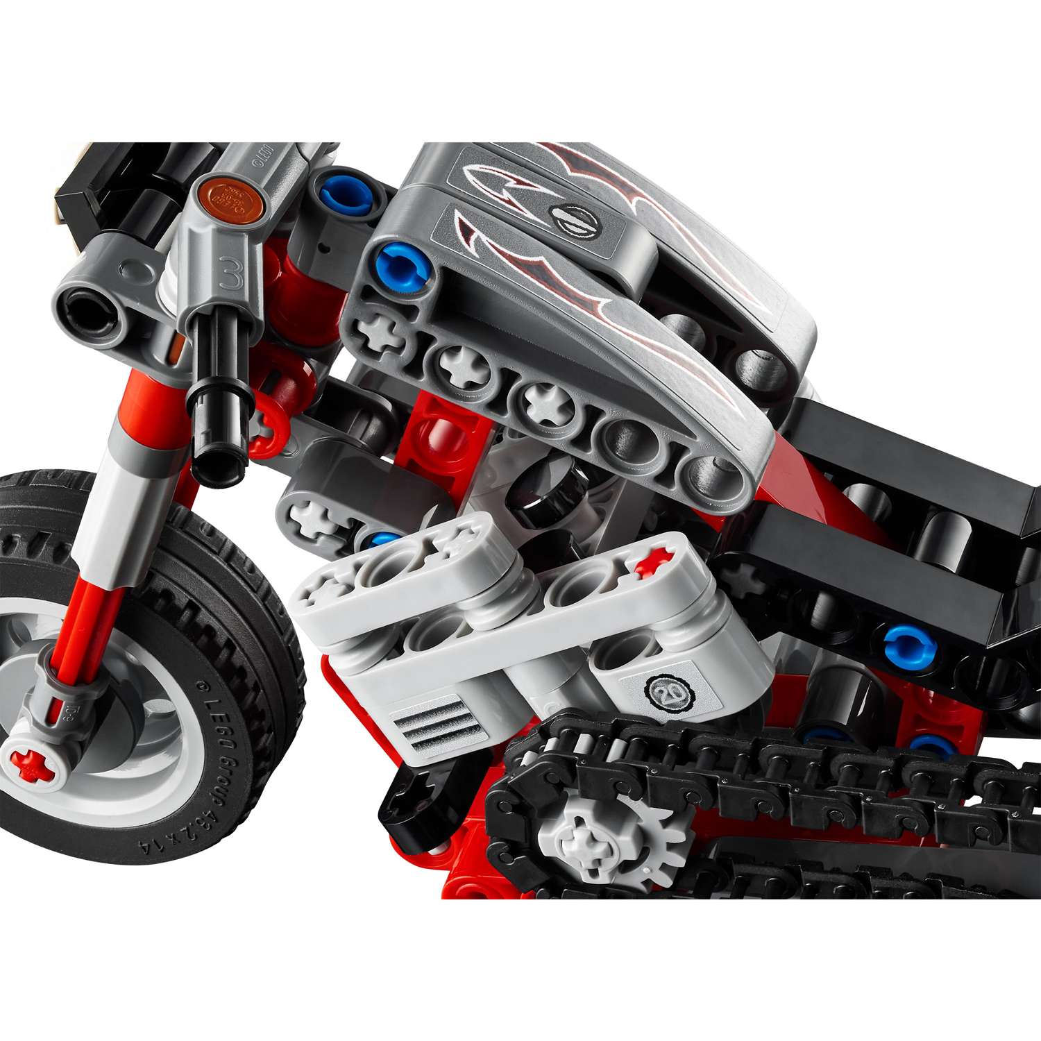 Конструктор детский LEGO LEGO Technic Мотоцикл 42132 - фото 10