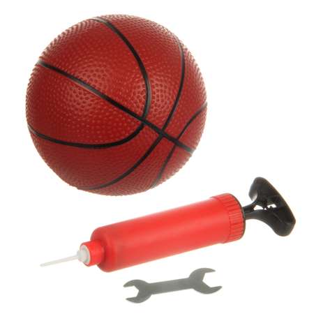 Баскетбольное кольцо Veld Co Спортивный набор с мячом и насосом