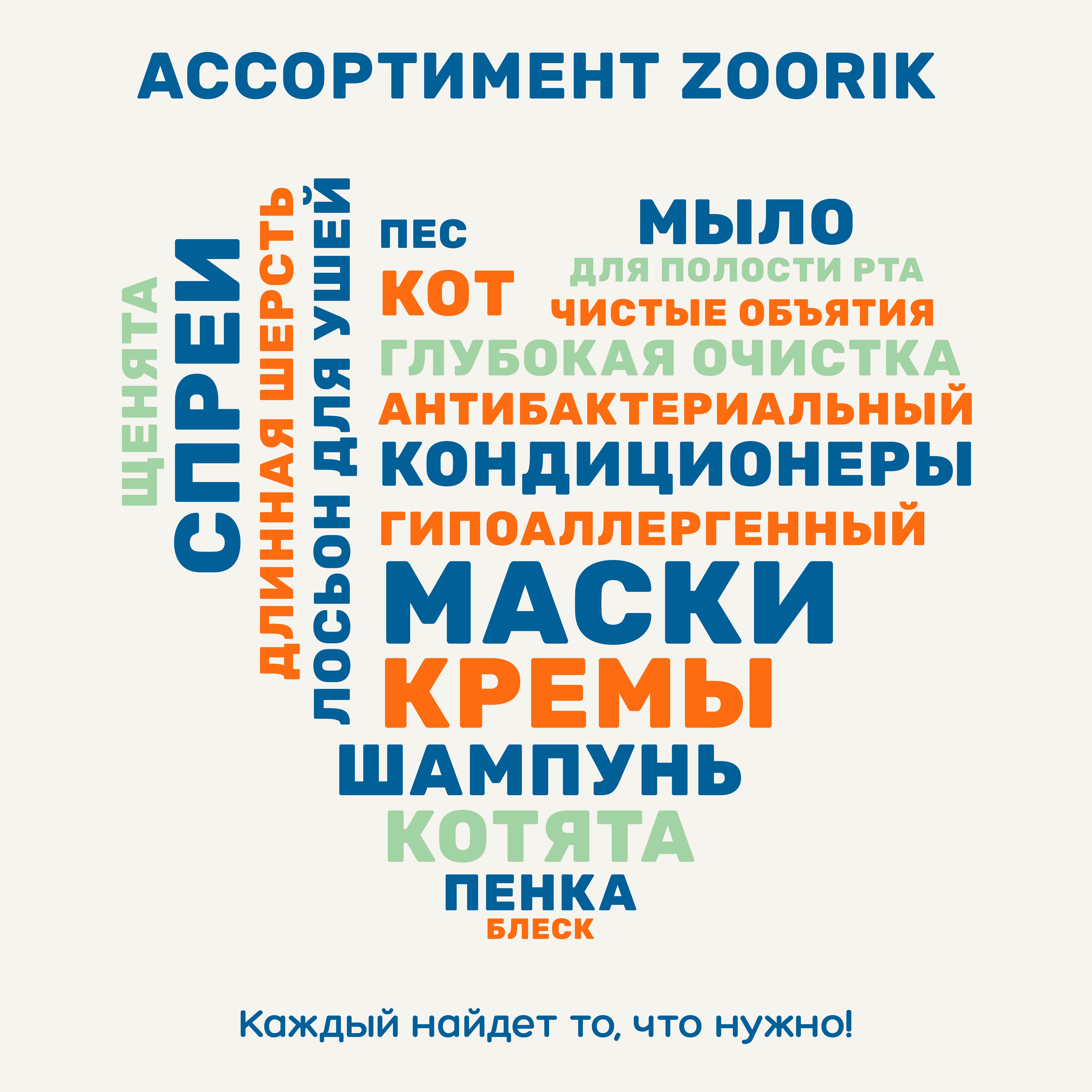 Спрей ZOORIK для собак и кошек многофункциональный 17 в 1 с кератином 250 мл - 2 шт - фото 12