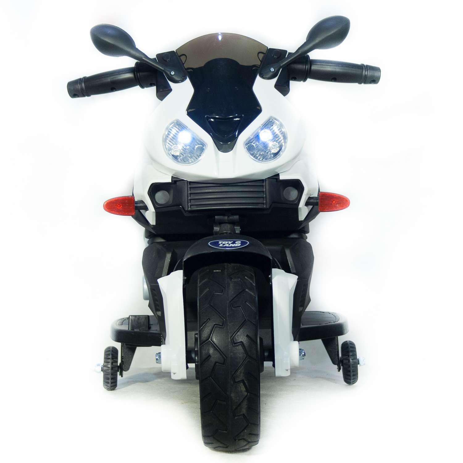 Электромобиль TOYLAND Мотоцикл Minimoto JC917 белый - фото 3
