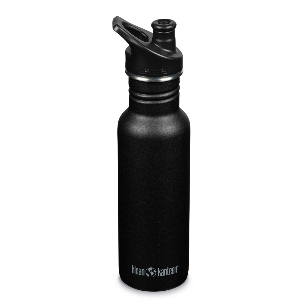 Бутылка Klean Kanteen Classic Narrow Sport 18oz (532 мл) Black - фото 1