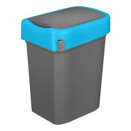 Контейнер Econova для мусора Smart Bin 50л синий
