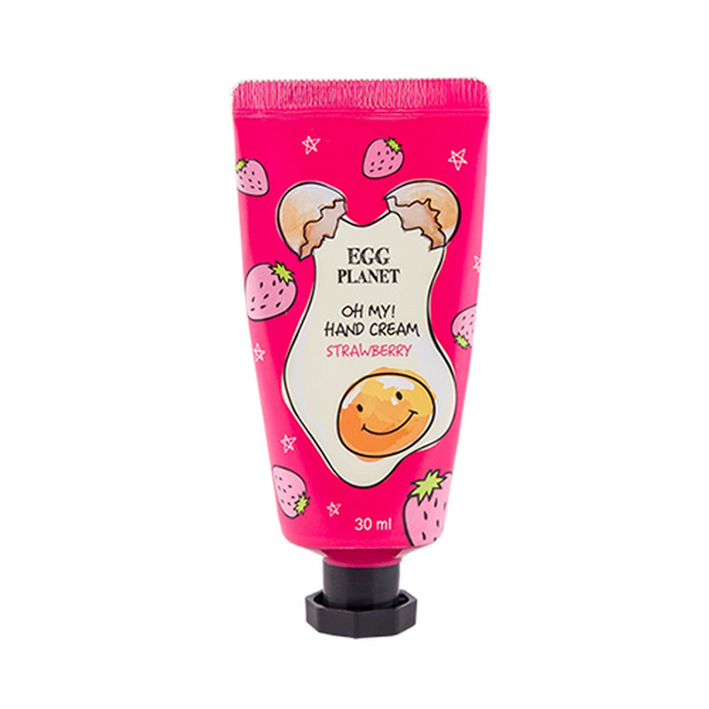 Крем для рук Egg Planet Oh my! hand cream клубника 30 мл - фото 4