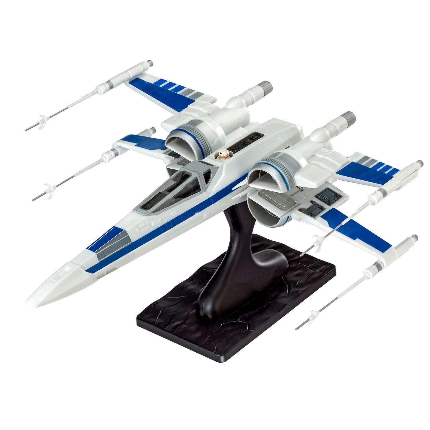 Модель для сборки Revell Звездные войны Истребитель X-Wing Сопротивления Easykit 06696 - фото 2