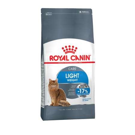 Корм сухой для кошек ROYAL CANIN Light Weight Care 2кг для взрослых кошек в целях профилактики избыточного веса