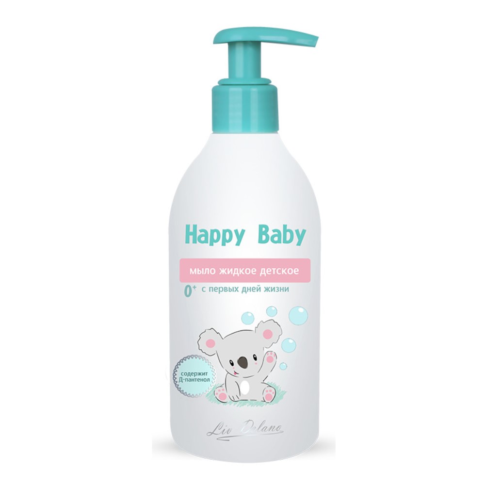 Жидкое мыло детское LIV DELANO Happy Baby С первых дней жизни 300 мл - фото 1
