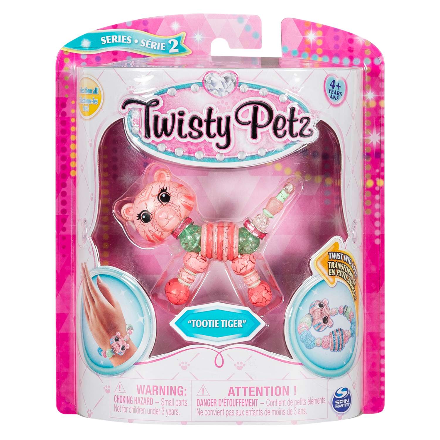 Набор Twisty Petz Фигурка-трансформер для создания браслетов Tootie Tiger 6044770/20107623 - фото 1