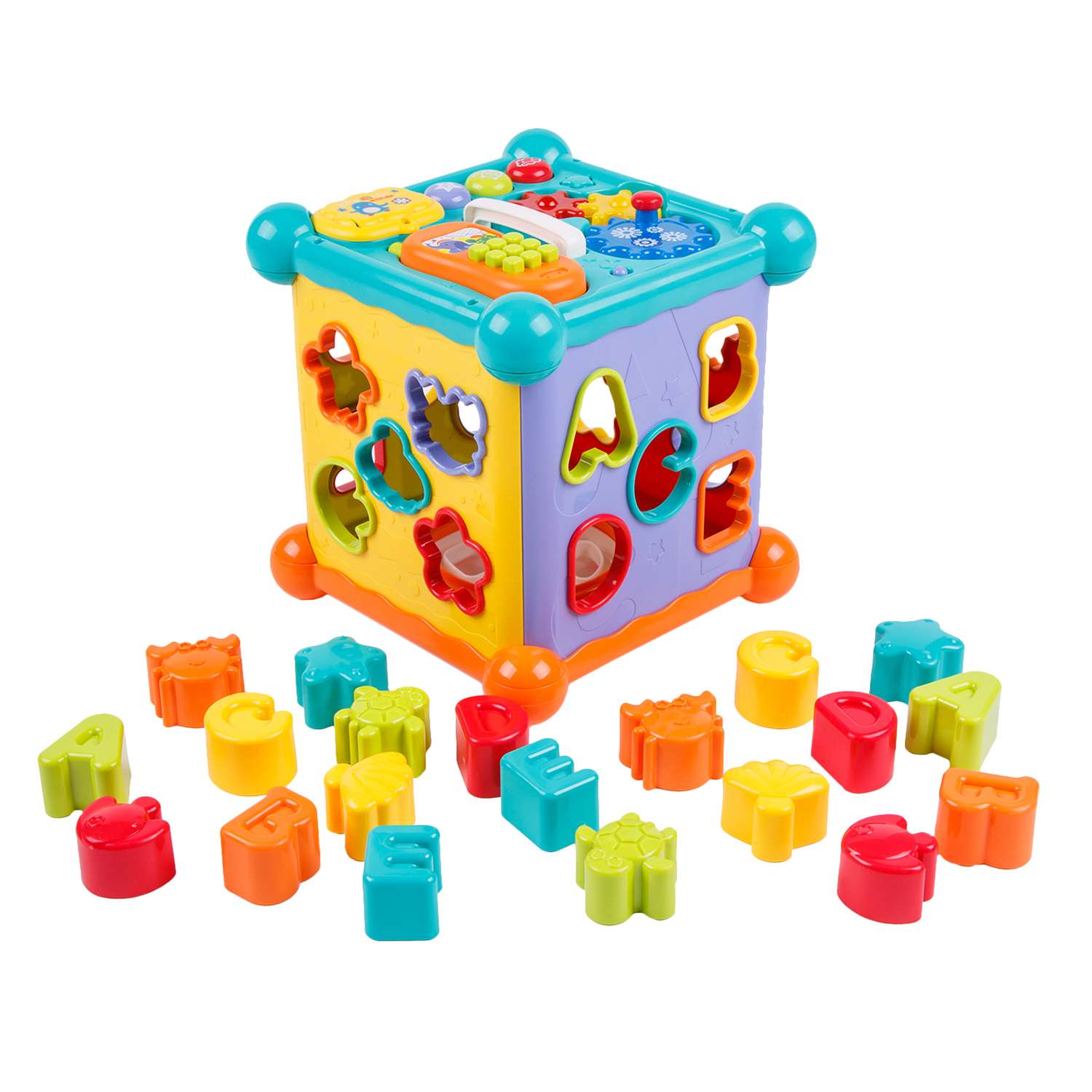Интерактивный куб AmaroBaby Musical Play Cube - фото 17
