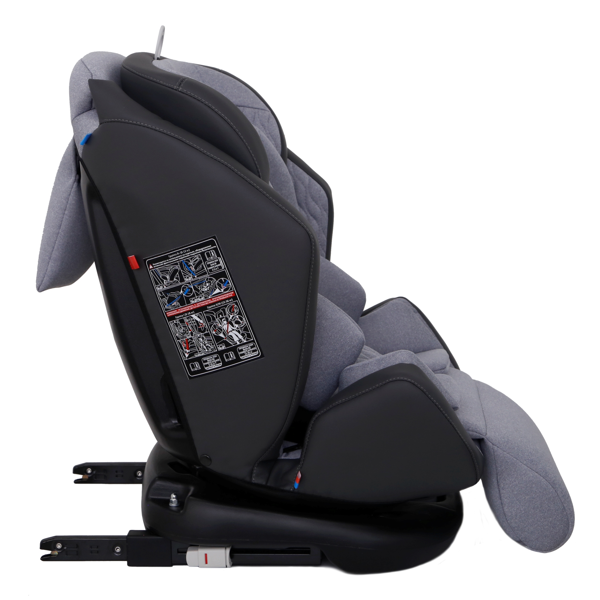 Автокресло Olsson Universe Grey Isofix 0+/1/2/3 (0-36 кг) - фото 19