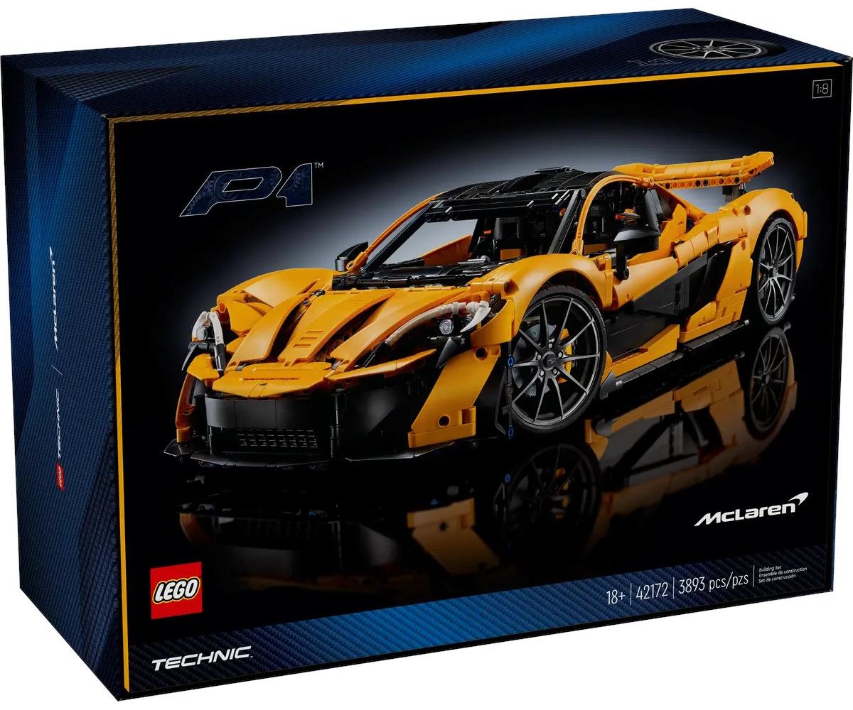 Конструктор LEGO Technic McLaren P1 42172 - фото 7