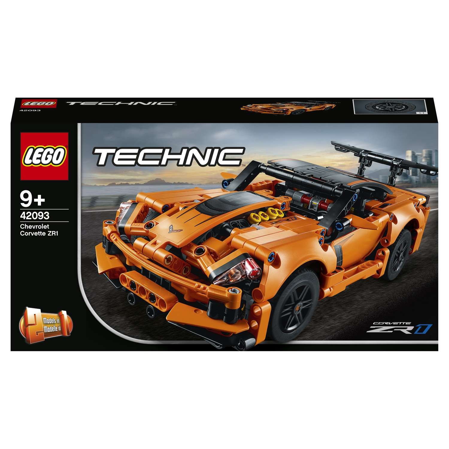 Конструктор LEGO Technic Chevrolet Corvette ZR1 42093 - фото 2
