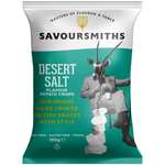 Натуральные картофельные чипсы SAVOURSMITHS с солью пустыни 150г