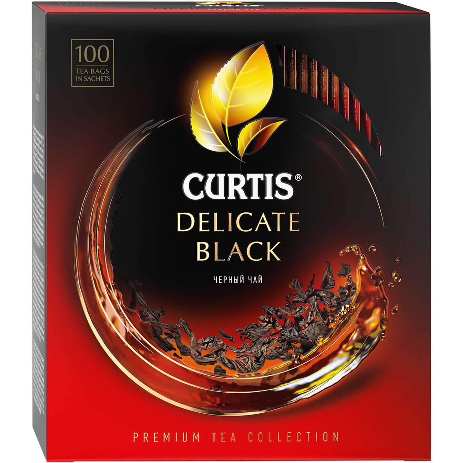 Чай в пакетиках Curtis Delicate Black черный 100 пакетиков - фото 4