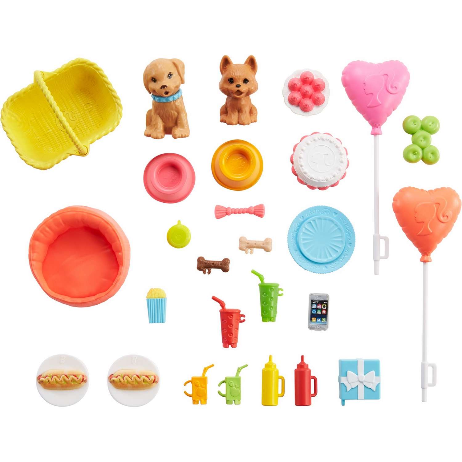 Набор игровой Barbie Пикник с щенками GNC61 GNC61 - фото 4