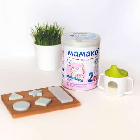 Смесь Мамако Premium 2 на козьем молоке 800г от 6 до 12 месяцев