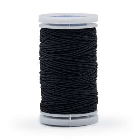 Нитки Prym эластичные для шитья вязания и рукоделия 0.5 мм Черный 1 шт 970010