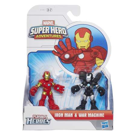 Набор из 2 фигурок Playskool IRON MAN & WAR MACHINE