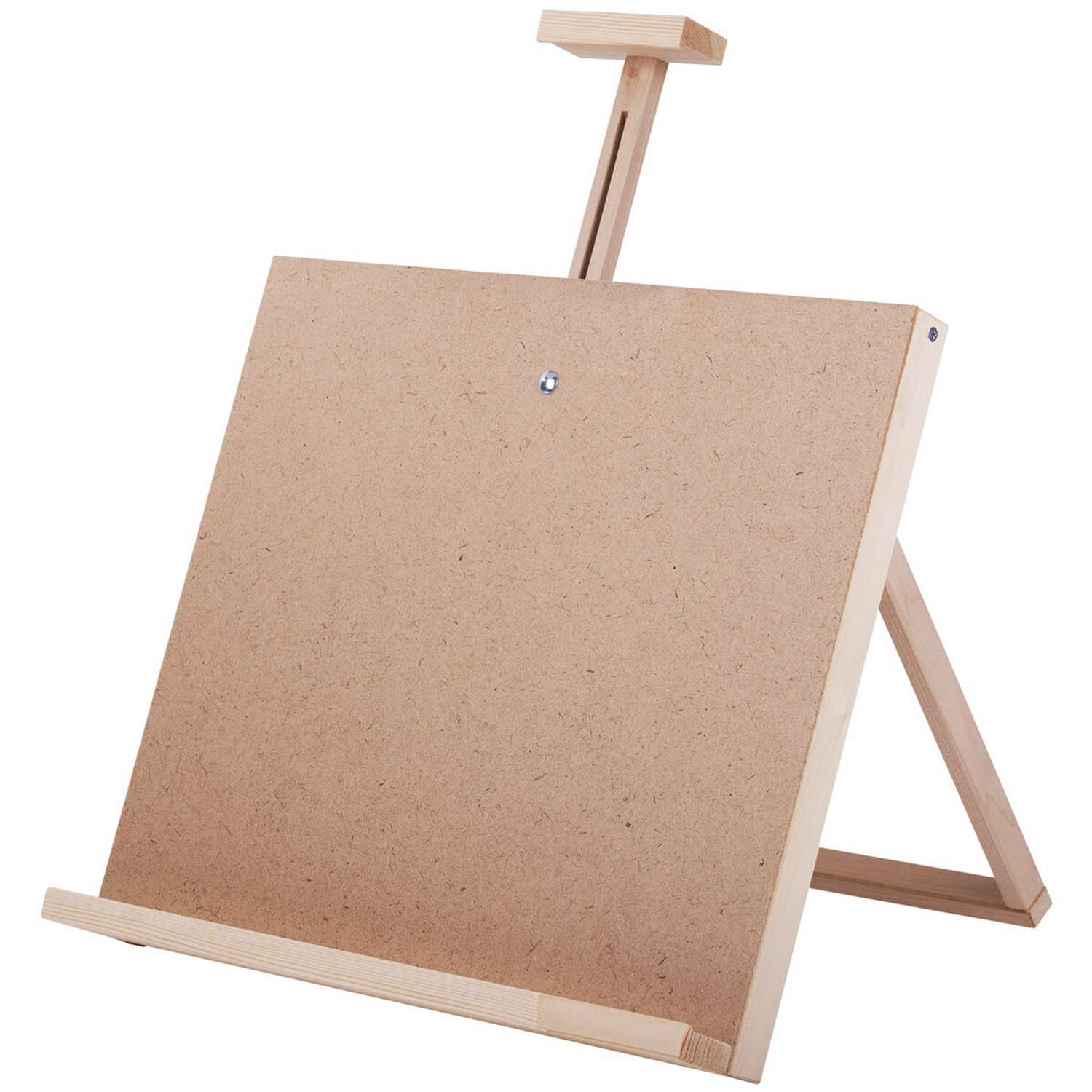 Мольберт-планшет Brauberg настольный из липы для рисования деревянный регулируемый верхний держатель - фото 2