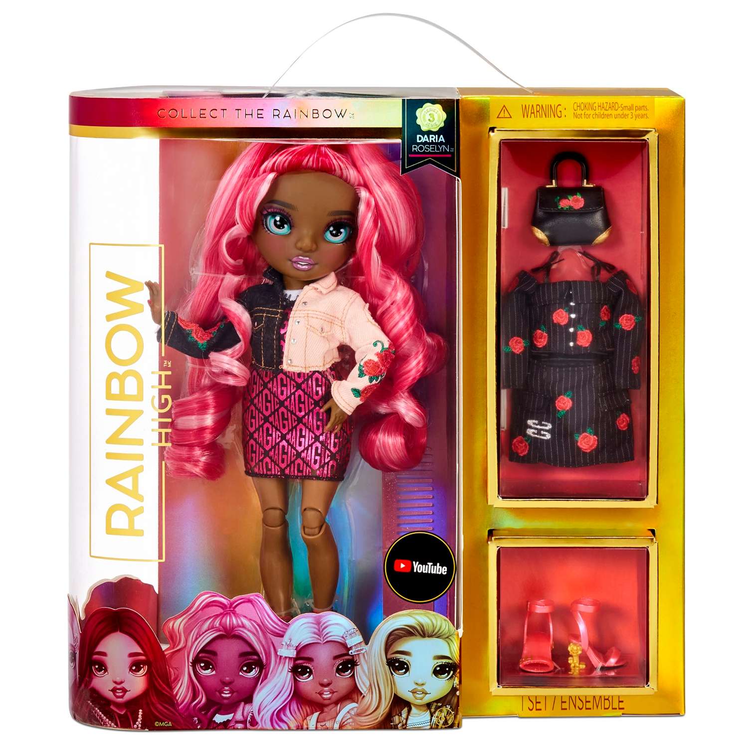 Кукла Rainbow High Fashion Doll Rose 575733 - фото 1