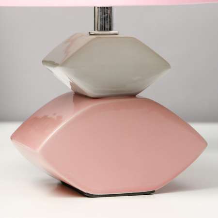 Настольная лампа RISALUX «Феи» Е14 15Вт розово-белый 20х20х32 см