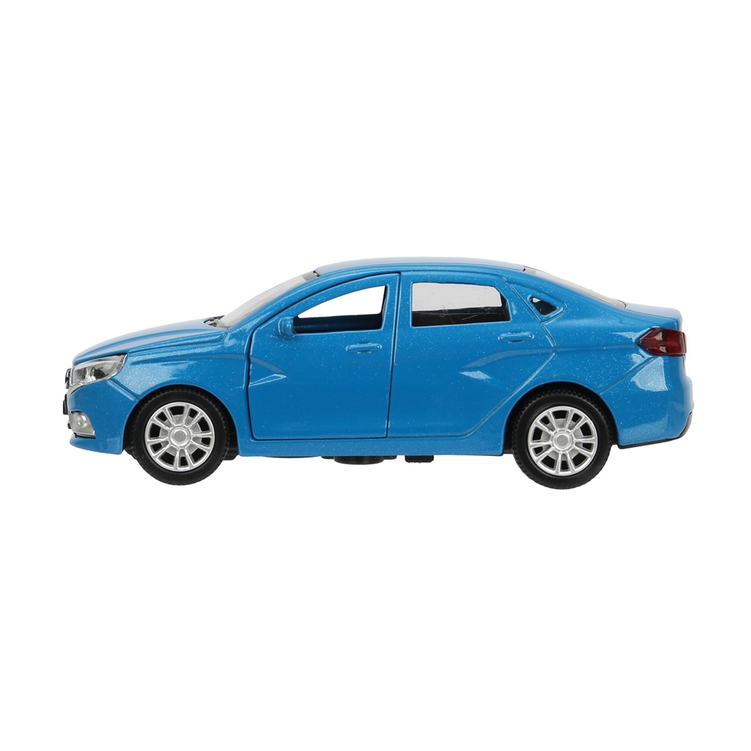 Автомобиль Технопарк LADA Vesta синий 392066 - фото 2