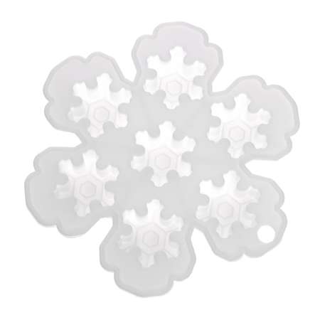 Набор для опытов Эврики «Новогодняя гирлянда из эпоксидной смолы» снежинки