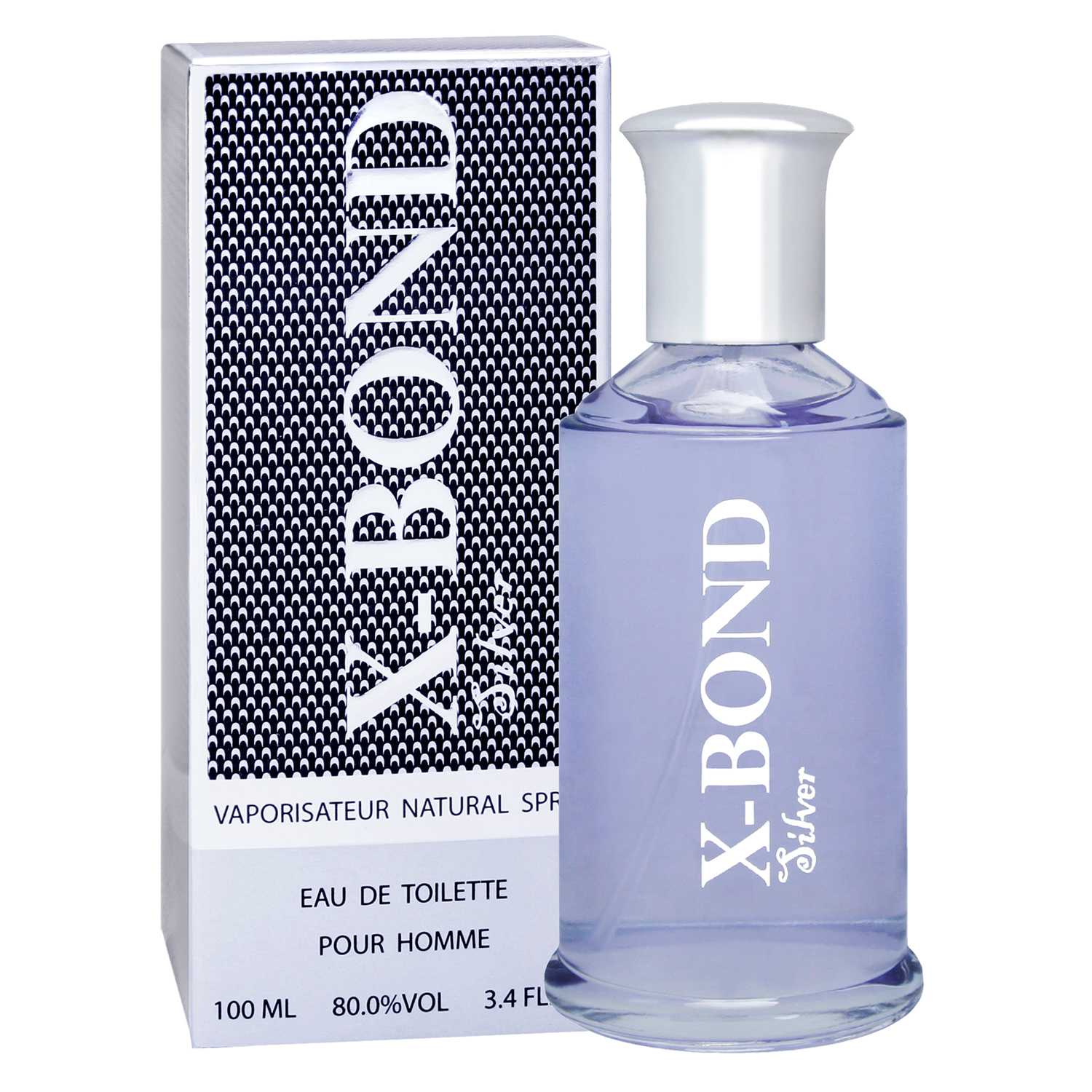 Туалетная вода X-BOND PARFUMS Silver 100 мл - фото 1