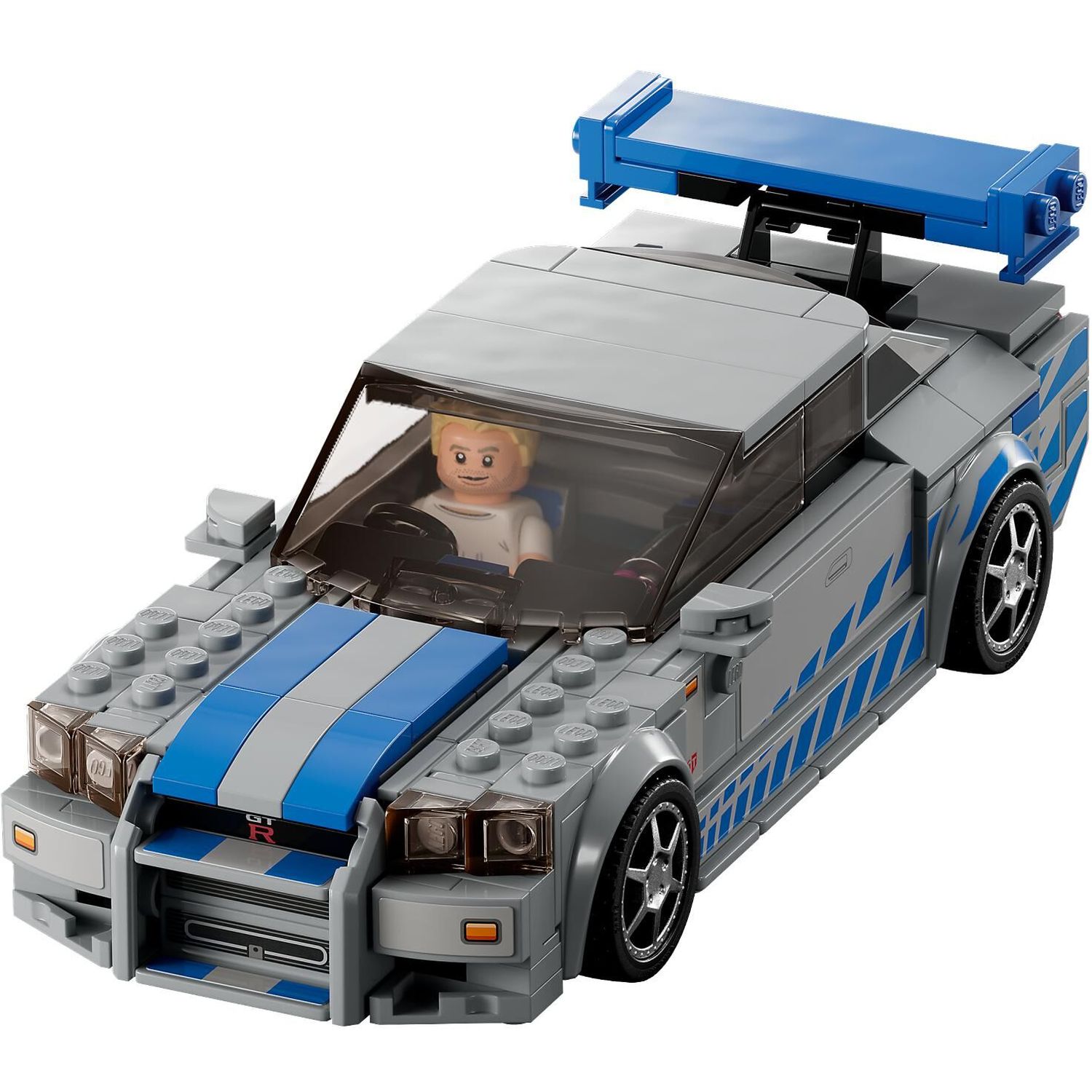 Конструктор LEGO Speed Champions 2 Fast 2 Furious Nissan Skyline GT-R (R34) 76917 - фото 3