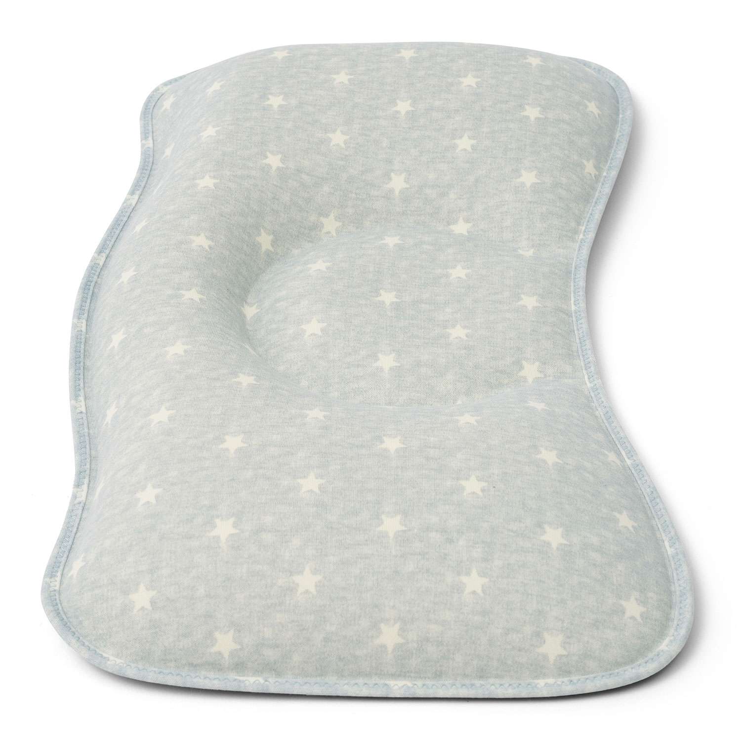 Подушка для новорожденного Nuovita Neonutti Isolotto Dipinto Звезды голубая - фото 2