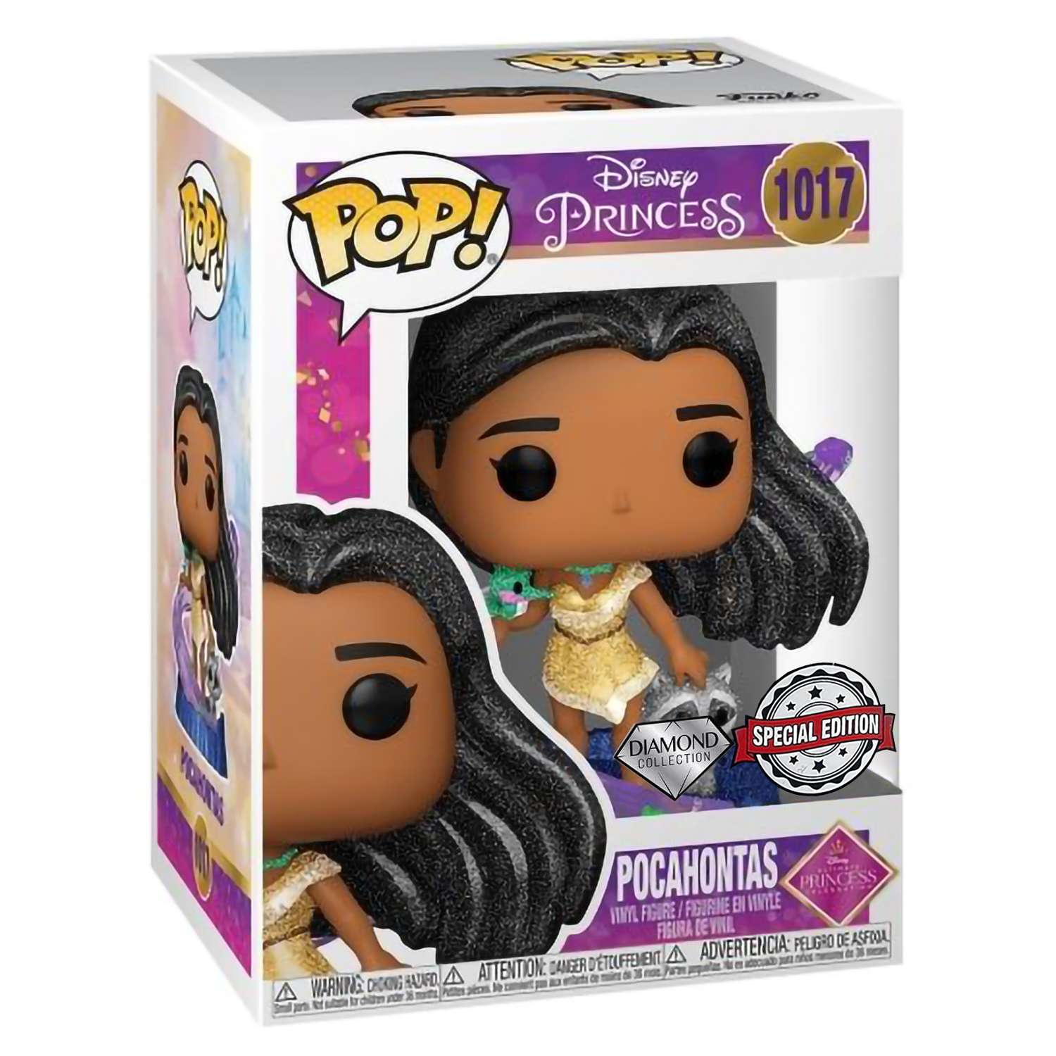 Фигурка Funko POP! Disney Ultimate Princess Pocahontas (DGLT) (Exc) (1017) 63200 - фото 2