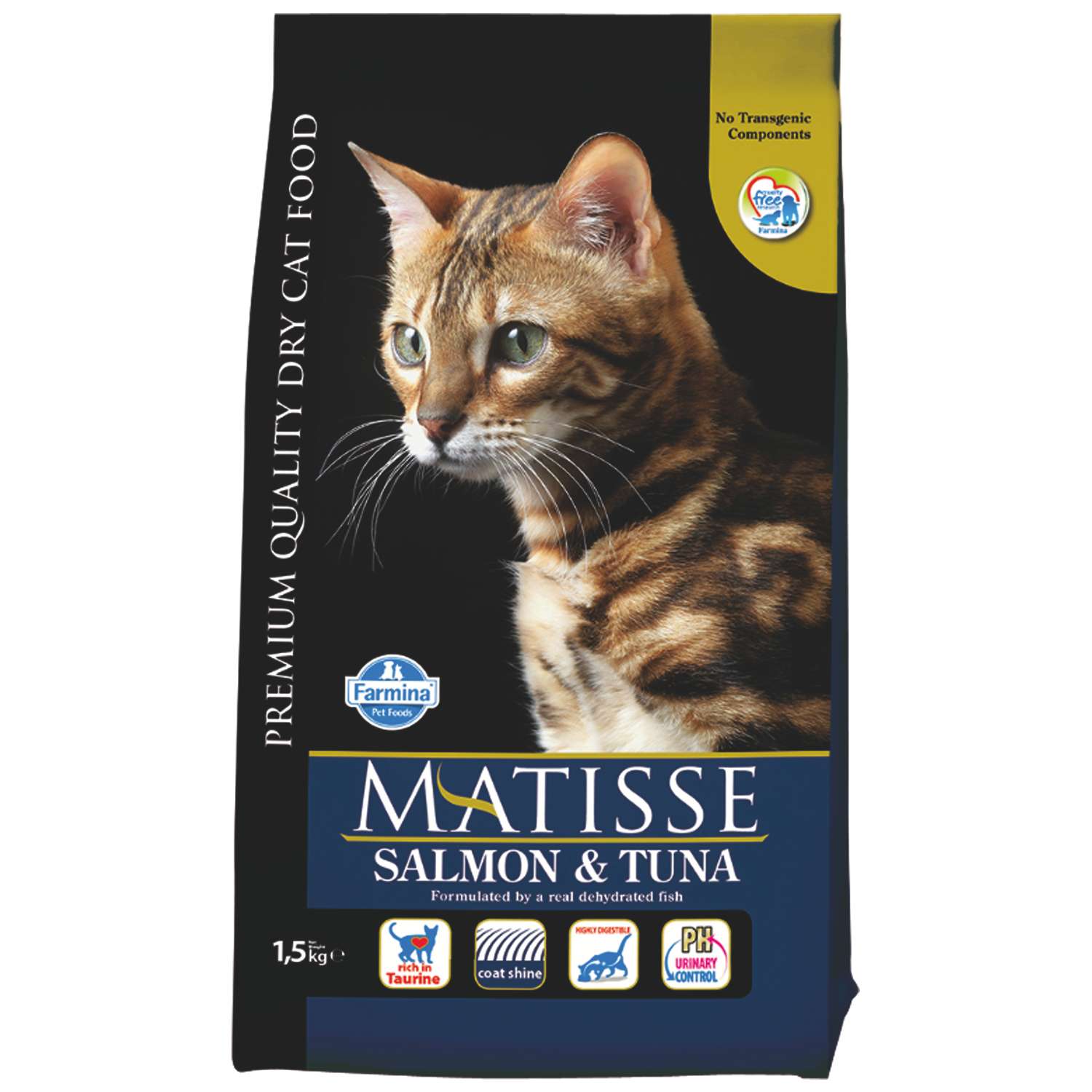 Корм для кошек Farmina Matisse лосось тунец 1.5кг - фото 1