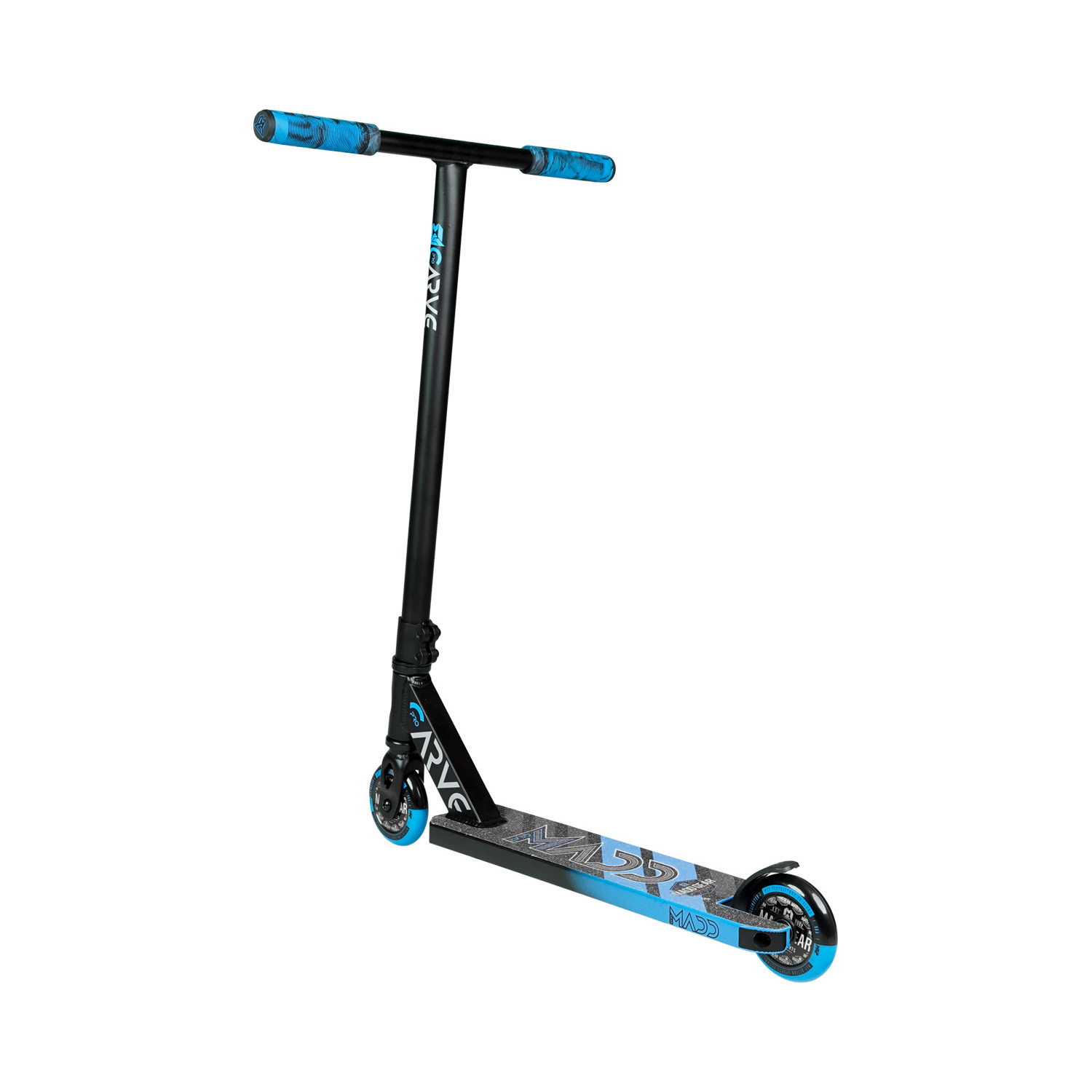 Самокат Madd Gear трюковый Carve Pro-X Scooter сине-черный - фото 2