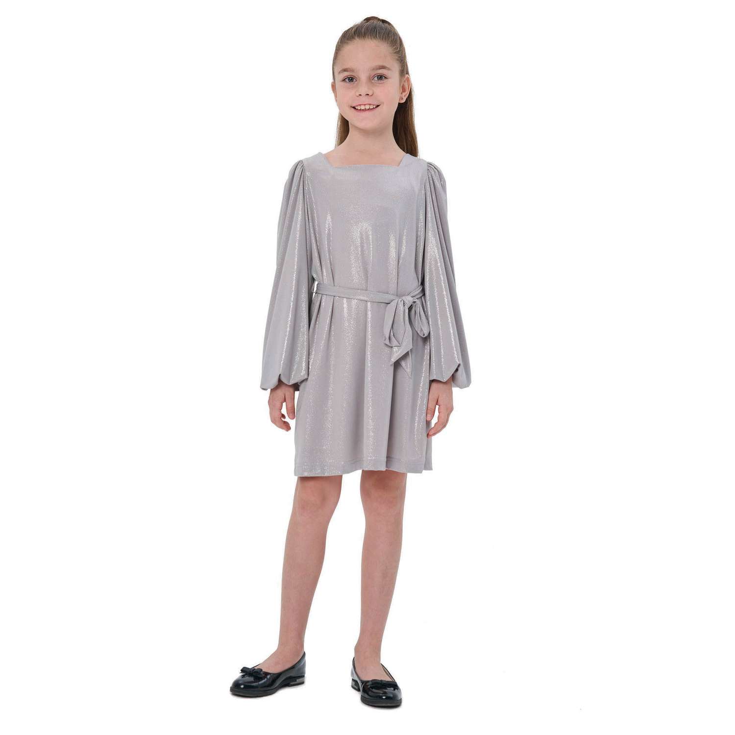 Платье Карамелли О85594светло-серый - фото 1