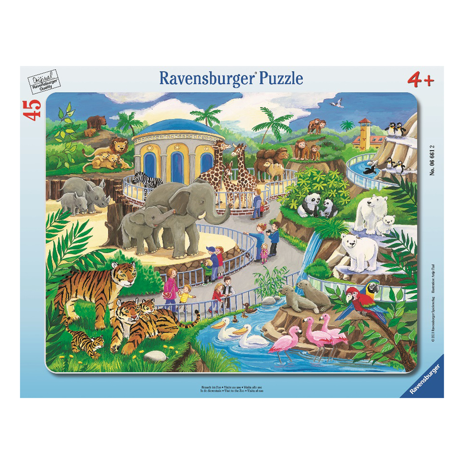 Пазл Ravensburger Деревенские животные 30-48 дет в ассортименте - фото 4